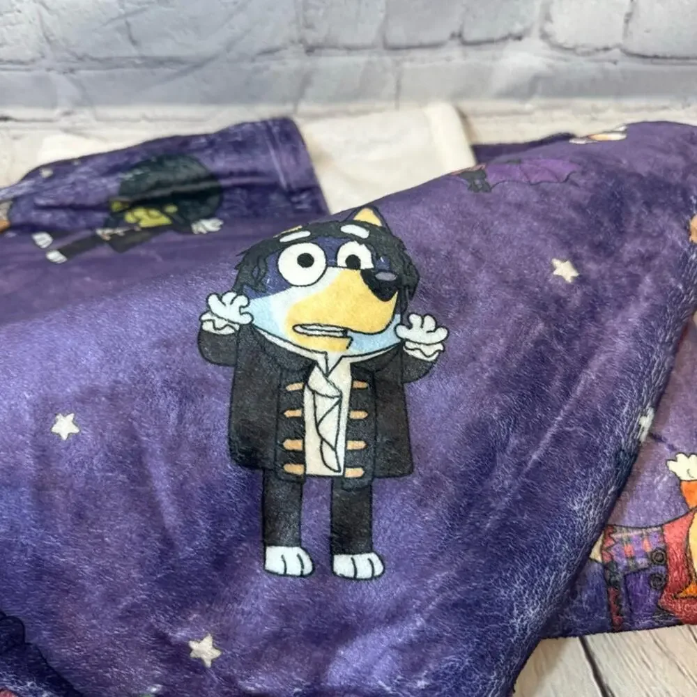 Bluey Hocus Pocus Plush Blanket